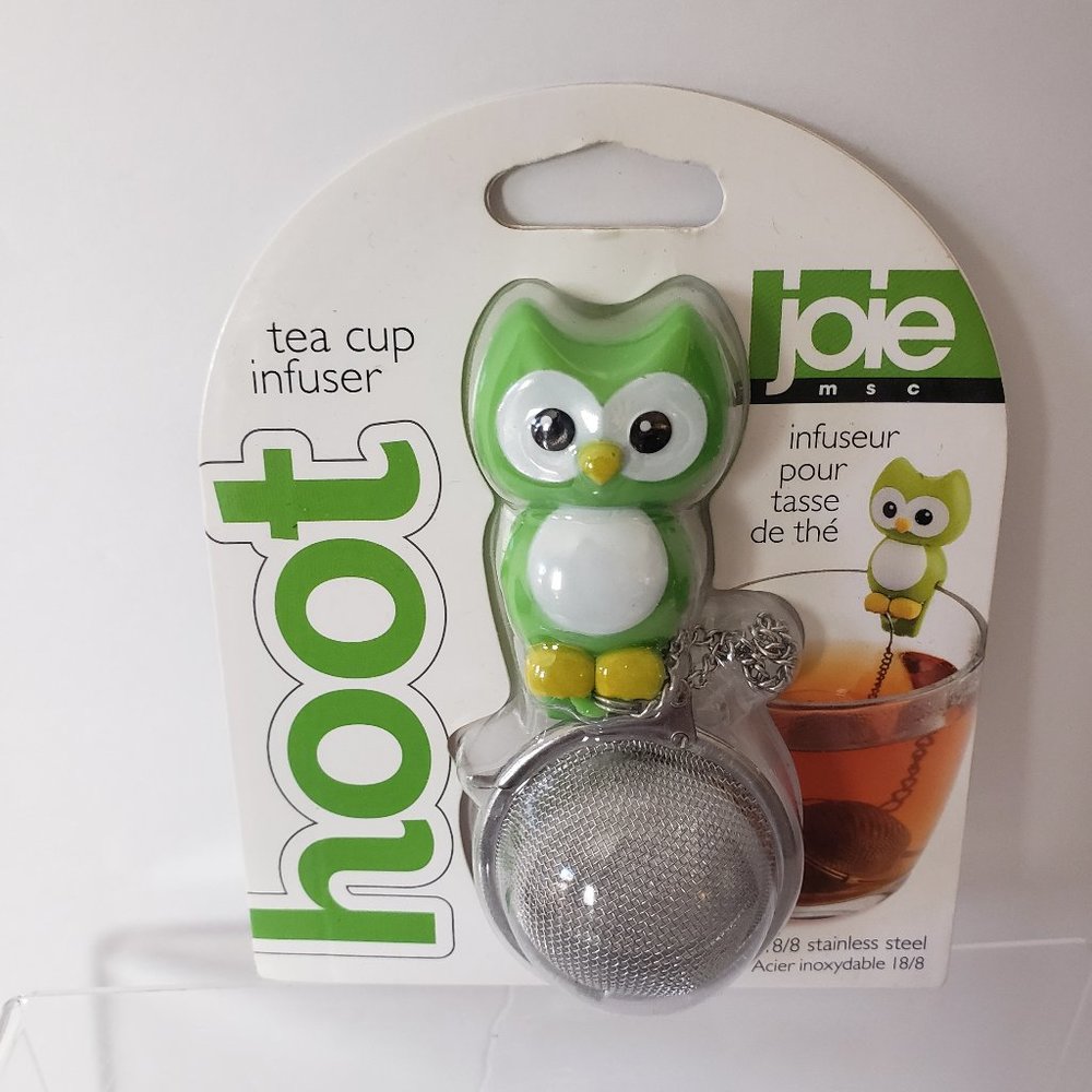 Joie Tea Cup Infuser Owl Hoot  NWT